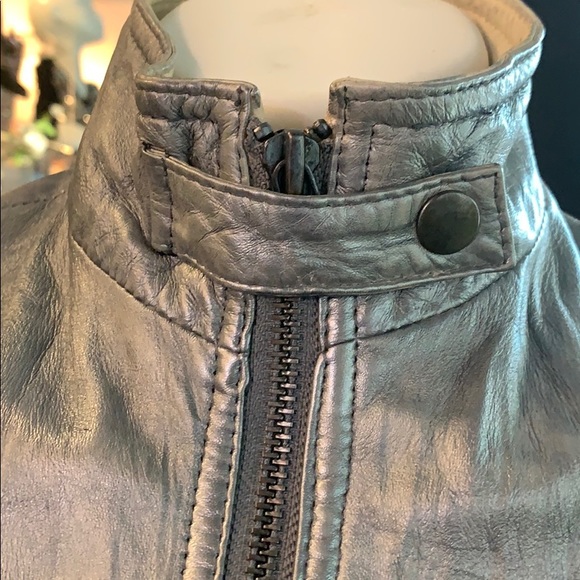 vintage leather jacket - Picture 3 of 5